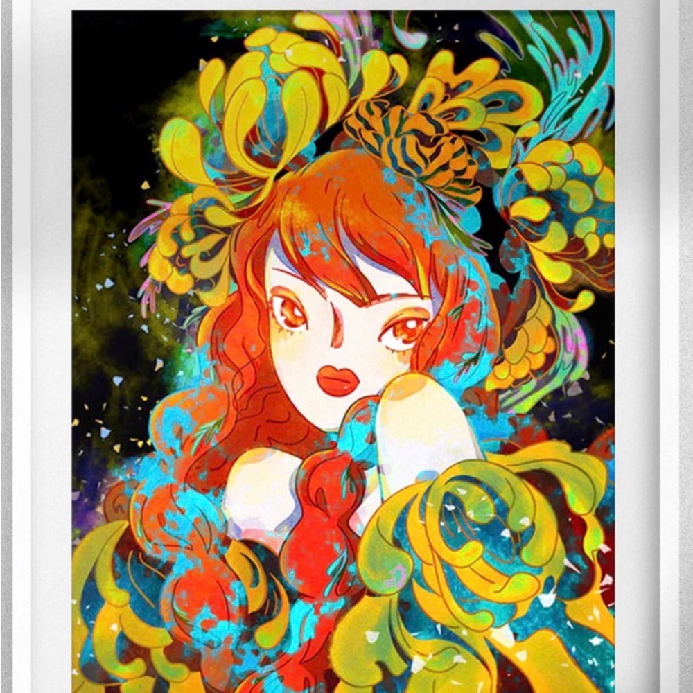 Be Gorgeous beauty diamond Art Print